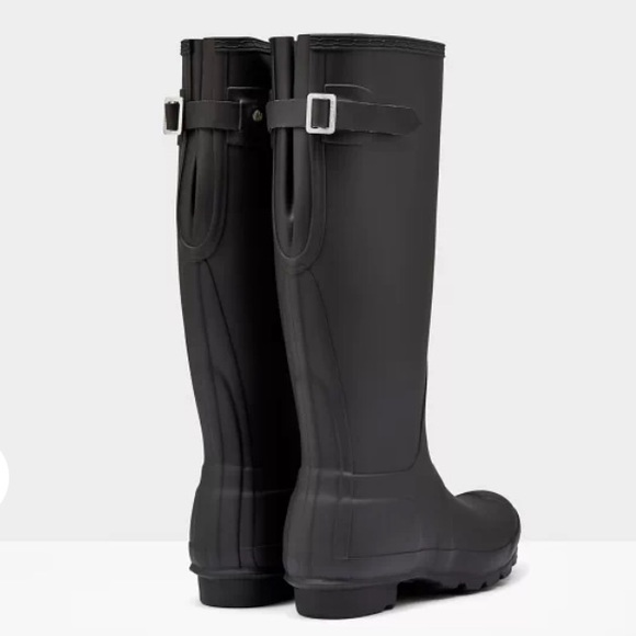 Hunter Original Tall Adjustable Rain Boots Size 7 - Picture 2 of 8